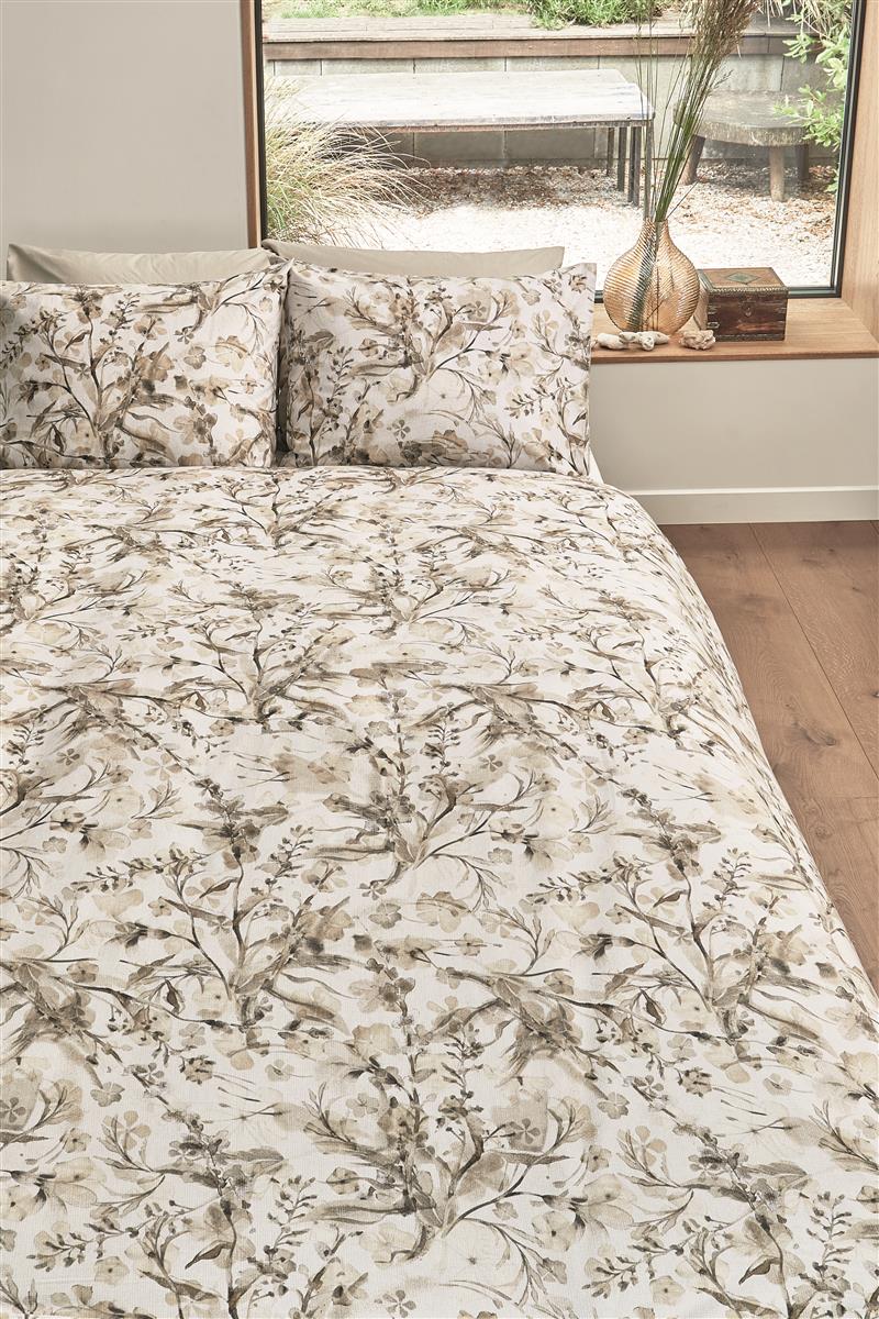 Riviera Maison Blushing Blooms duvet cover - Sand