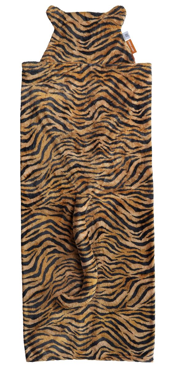 FREEK VONK Tijger Plaid Sprei - Steenrood