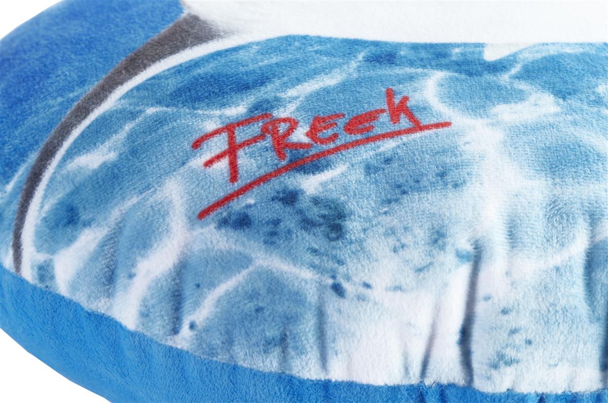 FREEK VONK Haai Kussen Decoratiekussen - Blauw