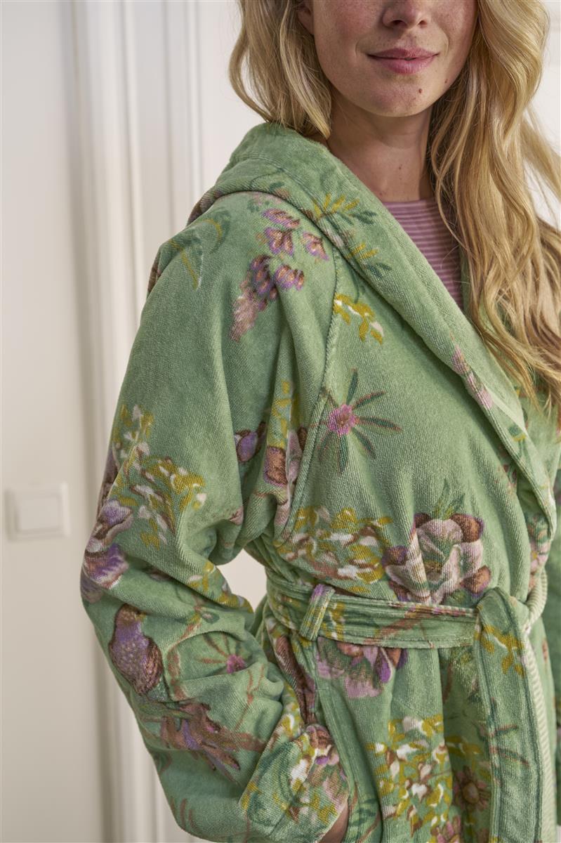 Pip Studio Secret Garden Bathrobe - Green