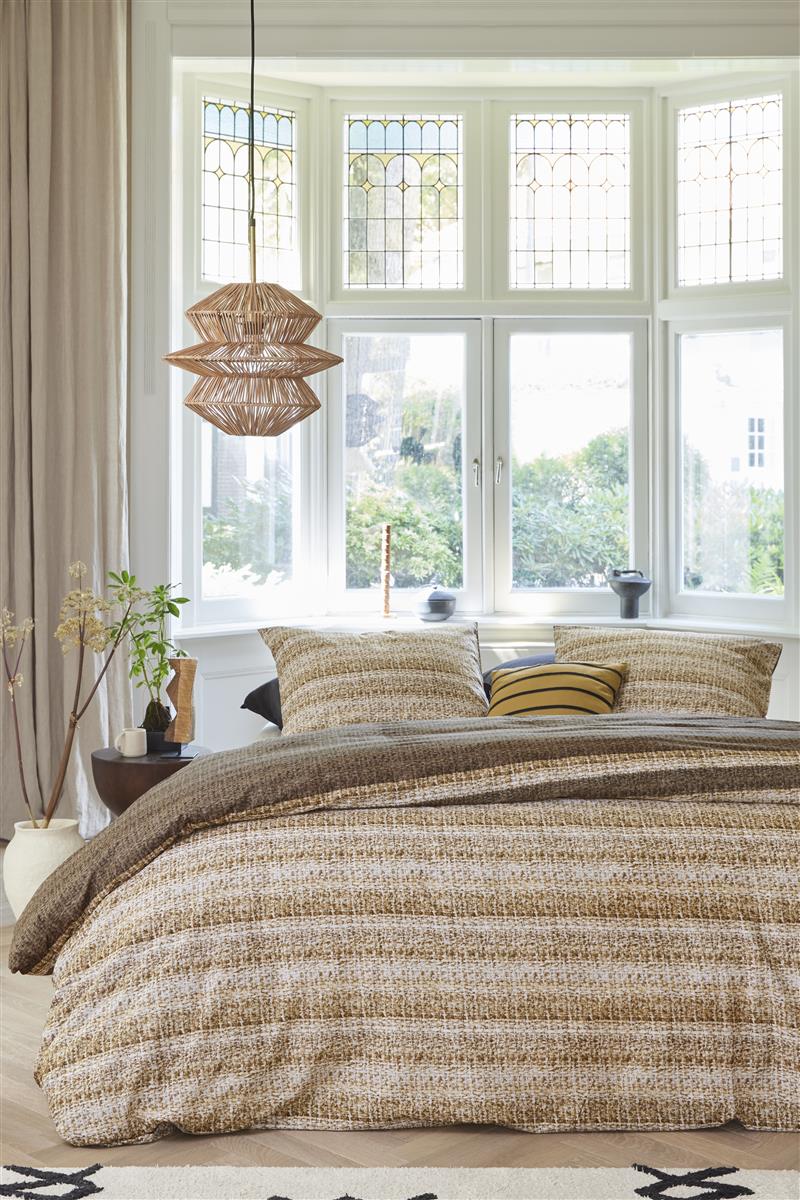 Beddinghouse Lorena duvet cover - Dark sand