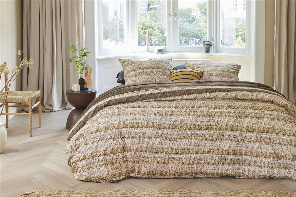 Beddinghouse Lorena duvet cover - Dark sand