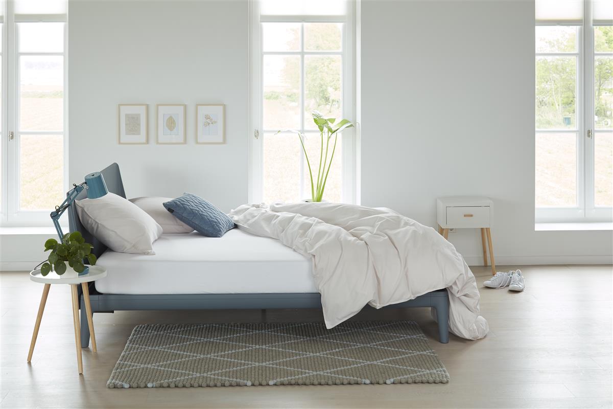 Beddinghouse Fitted Sheet - Jersey - White