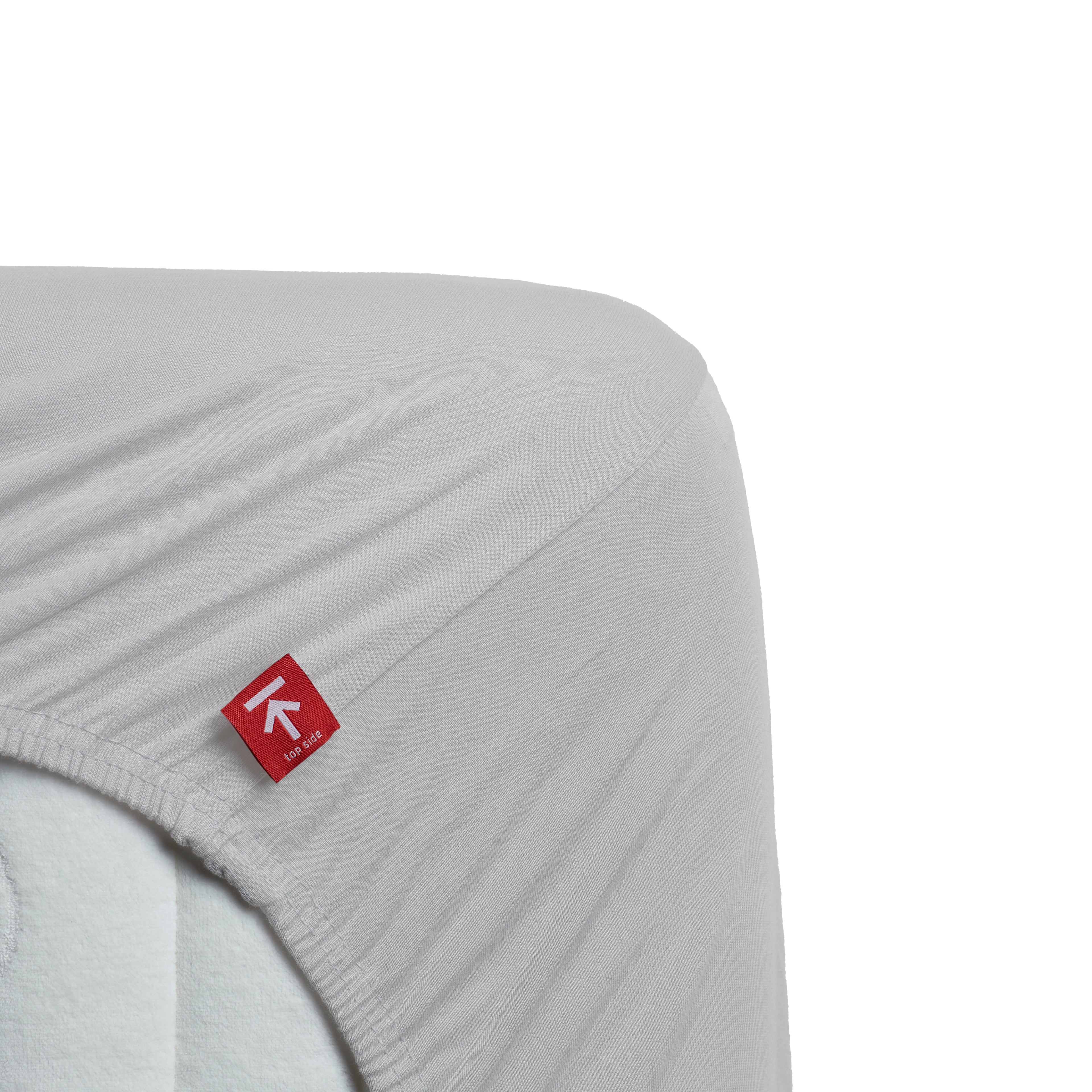 Beddinghouse Fitted Sheet - Jersey Stretch - Light Grey