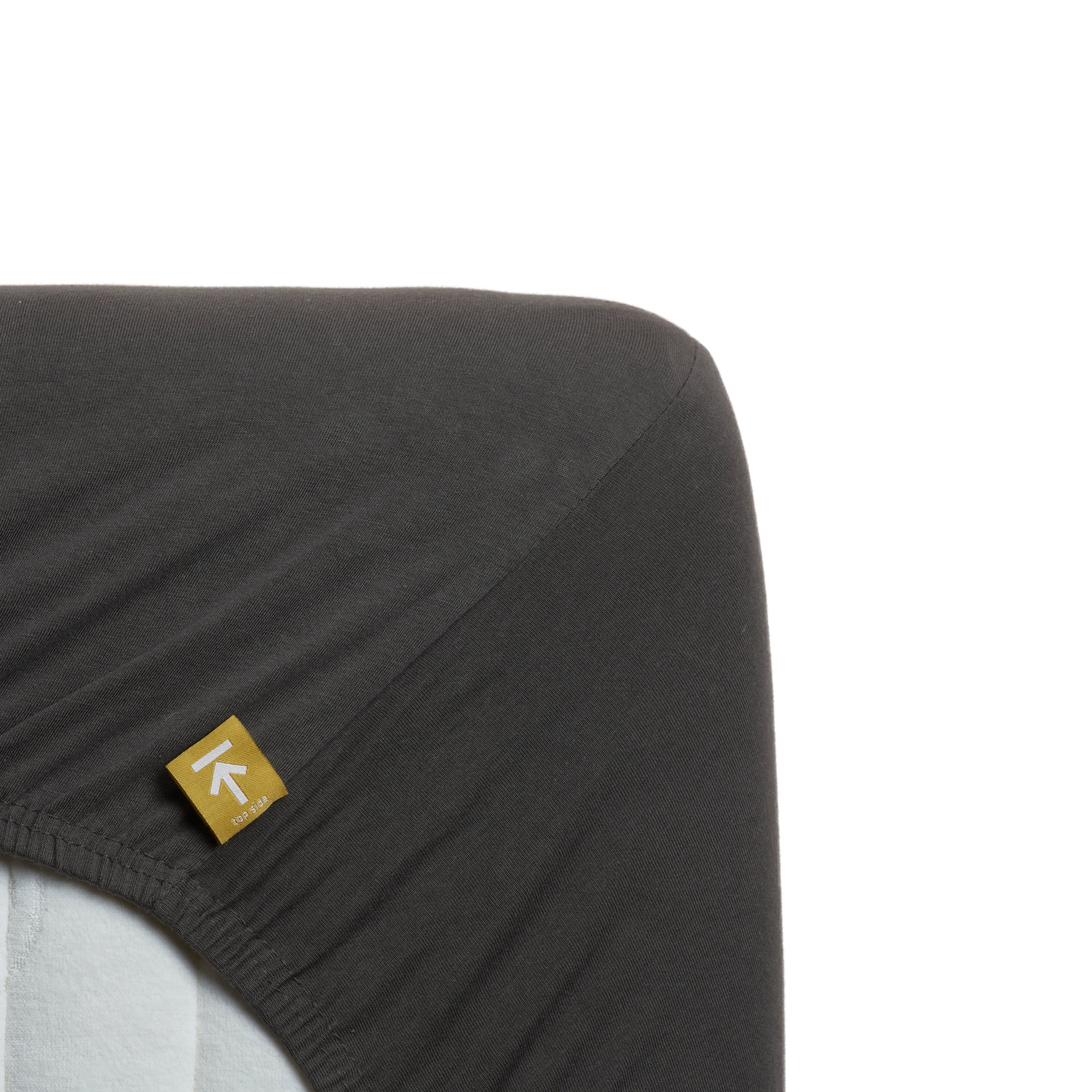 Beddinghouse Topper Fitted Sheet - Jersey Stretch - Anthracite