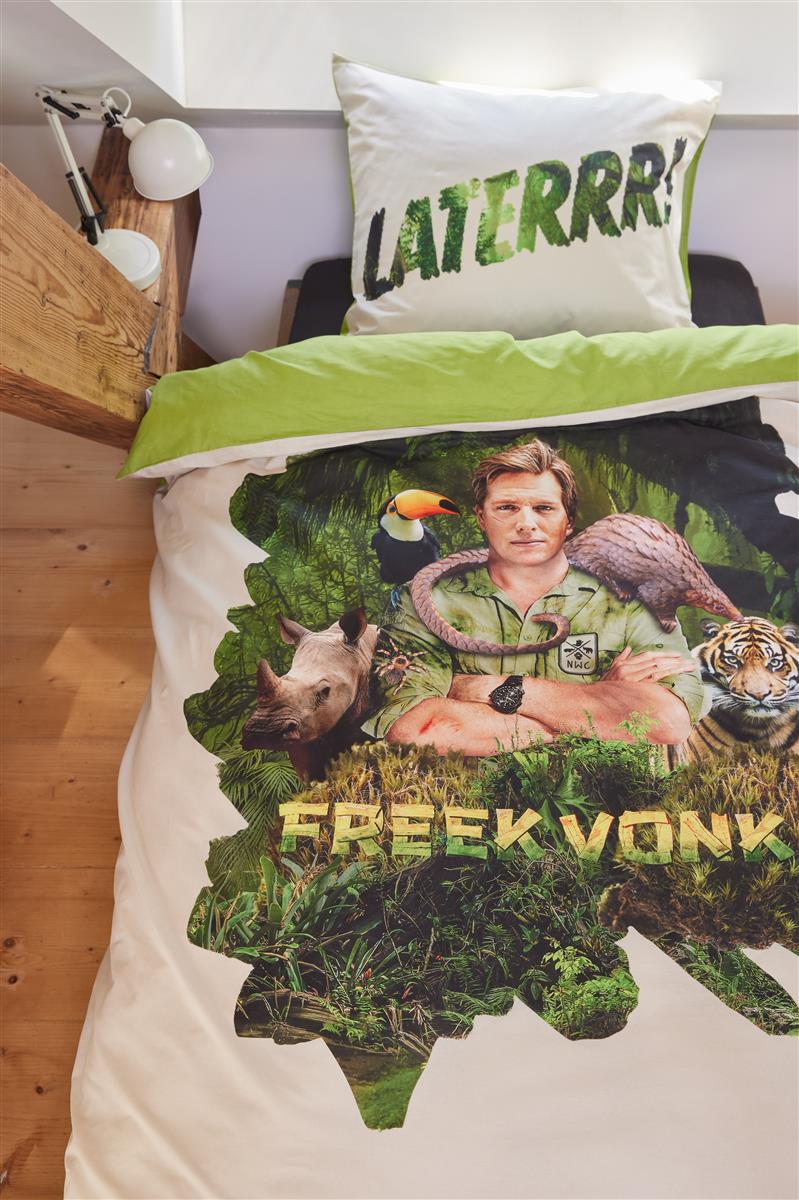 FREEK VONK Laterrr dekbedovertrek - Zand