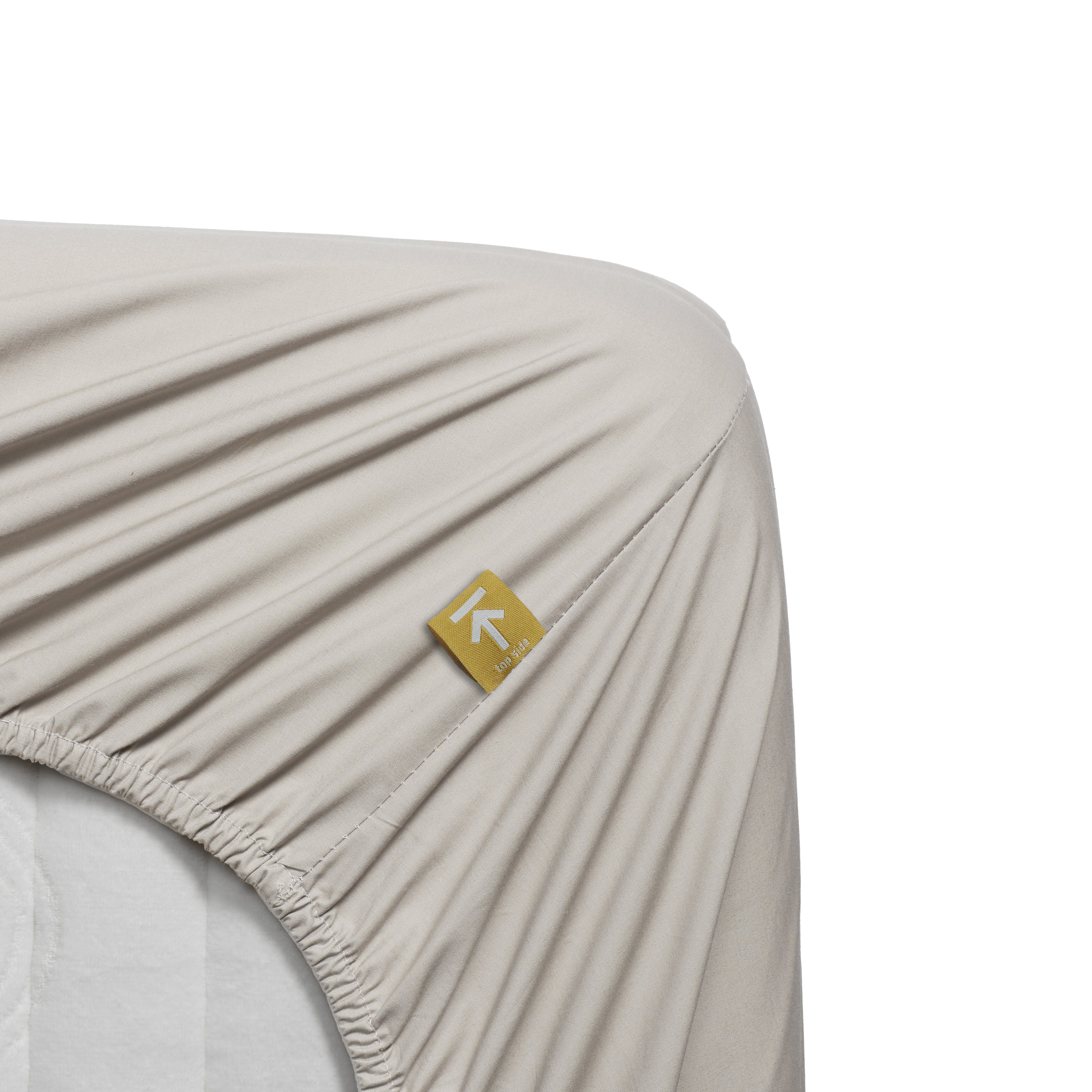 Beddinghouse Hoeslaken - Percale katoen - Naturel