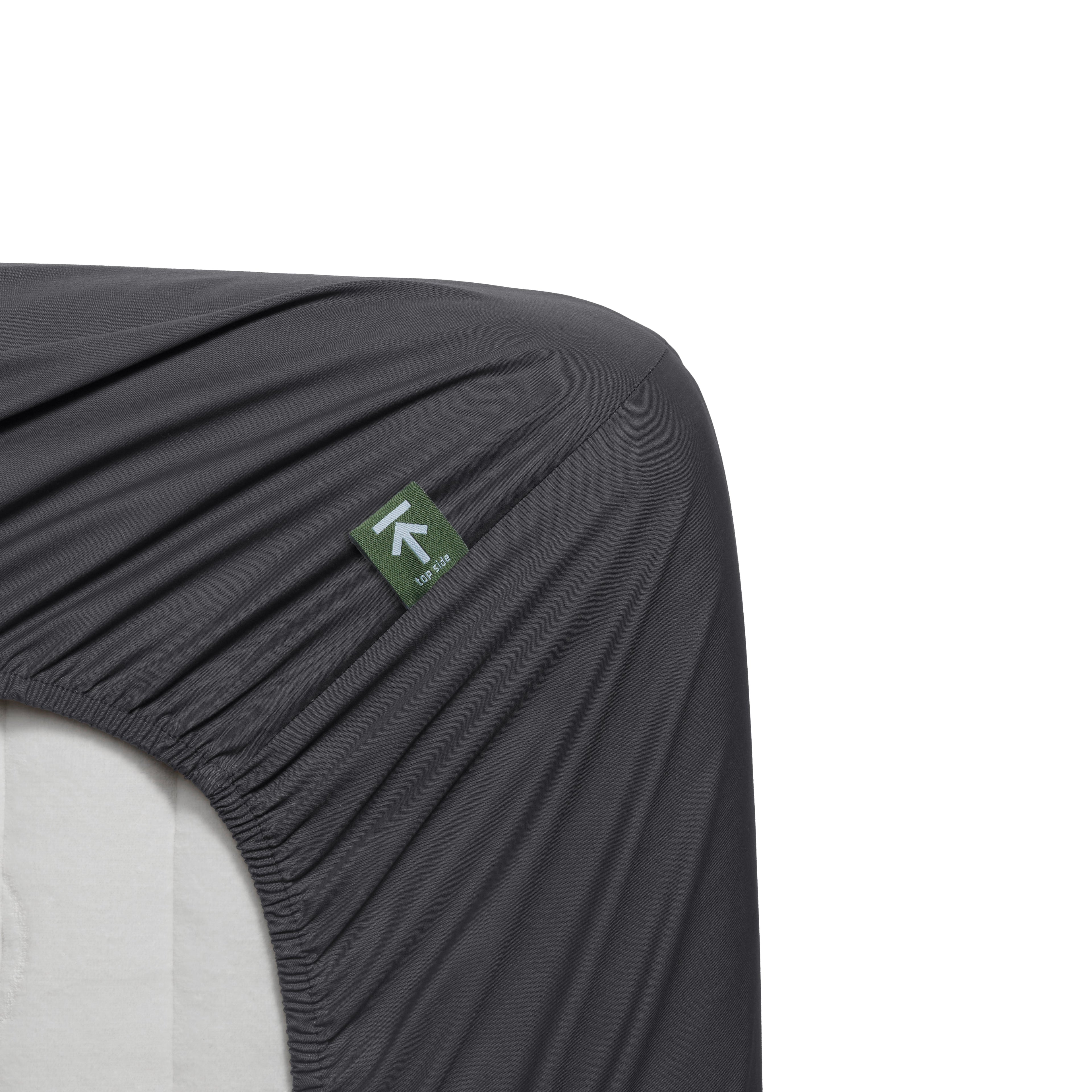 Beddinghouse Splittopper Hoeslaken - Percale katoen - Antraciet