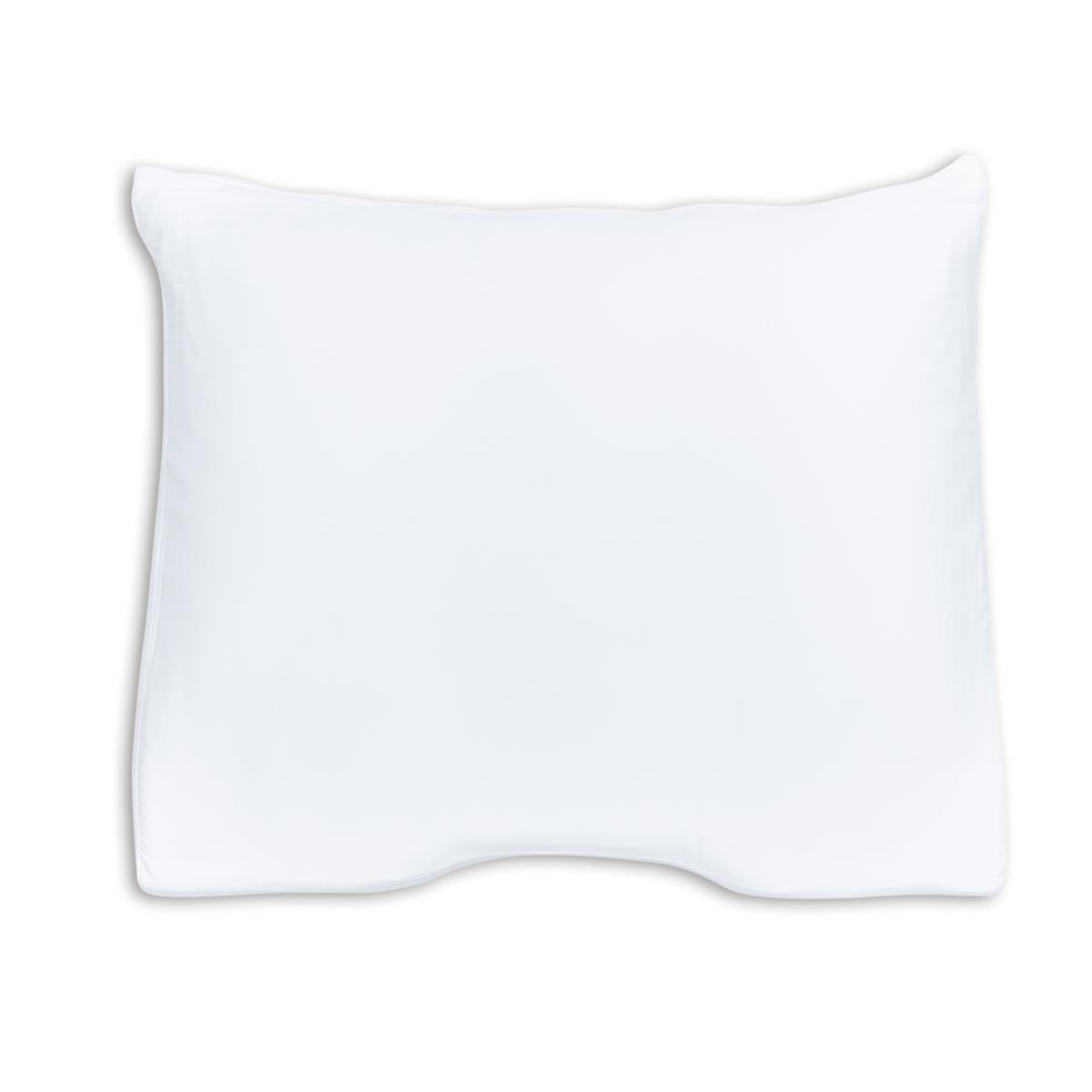 Silvana Support Satin Shoulder Contour Kussensloop - Wit - 60x70 cm
