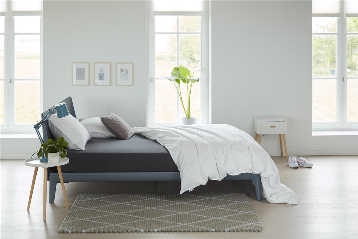Beddinghouse Topper Hoeslaken - Jersey - Antraciet