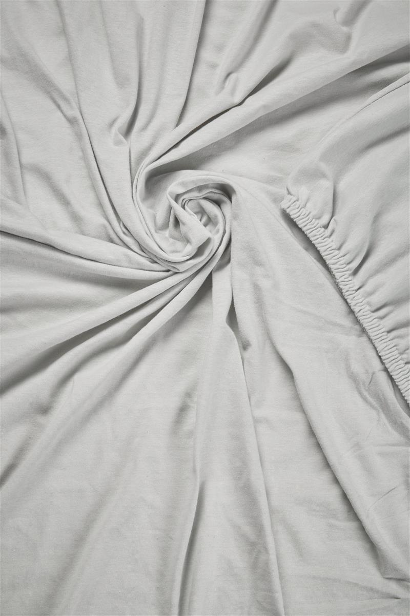 Beddinghouse Fitted sheet - Jersey - Light grey