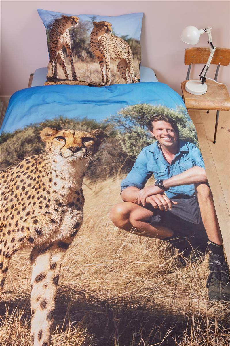 FREEK VONK Safari Survival dekbedovertrek - Zand
