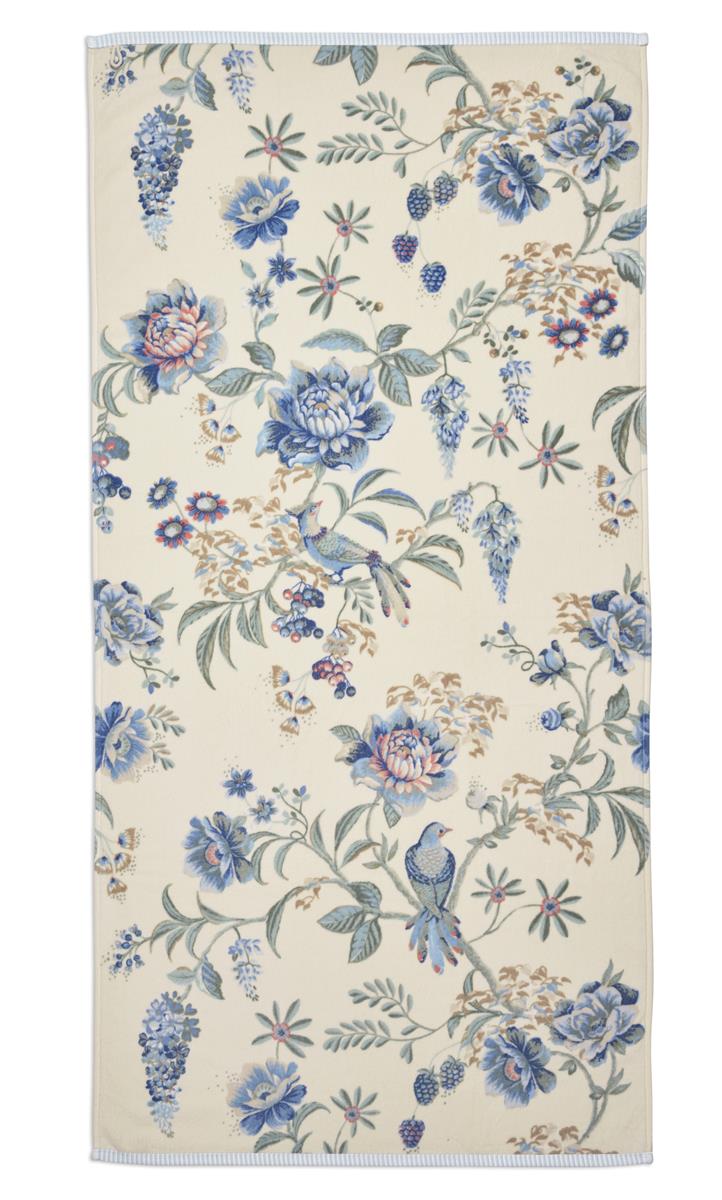 Pip Studio Secret Garden Badtextiel - WhiteBlue
