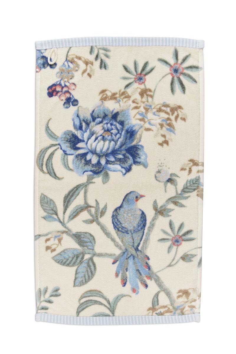Pip Studio Secret Garden Bath Textiles - WhiteBlue