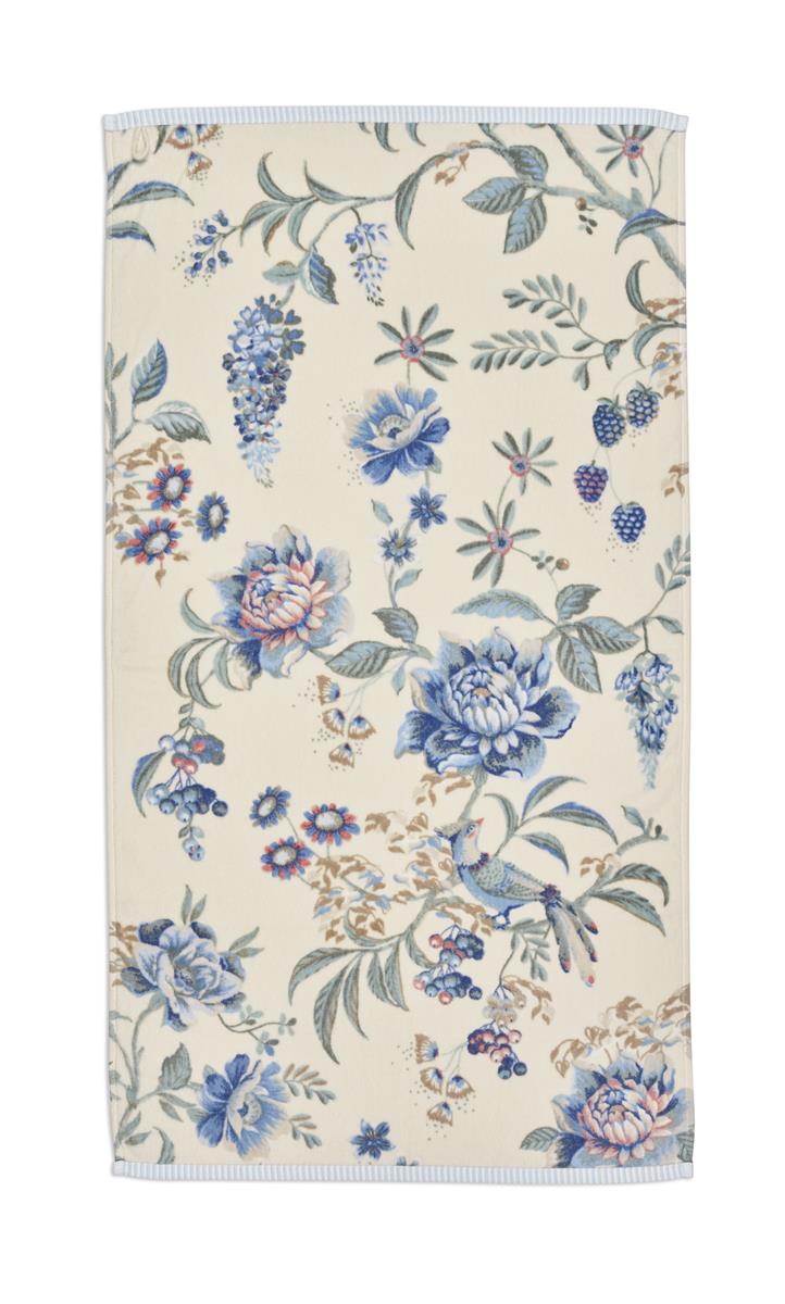 Pip Studio Secret Garden Bath Textiles - WhiteBlue