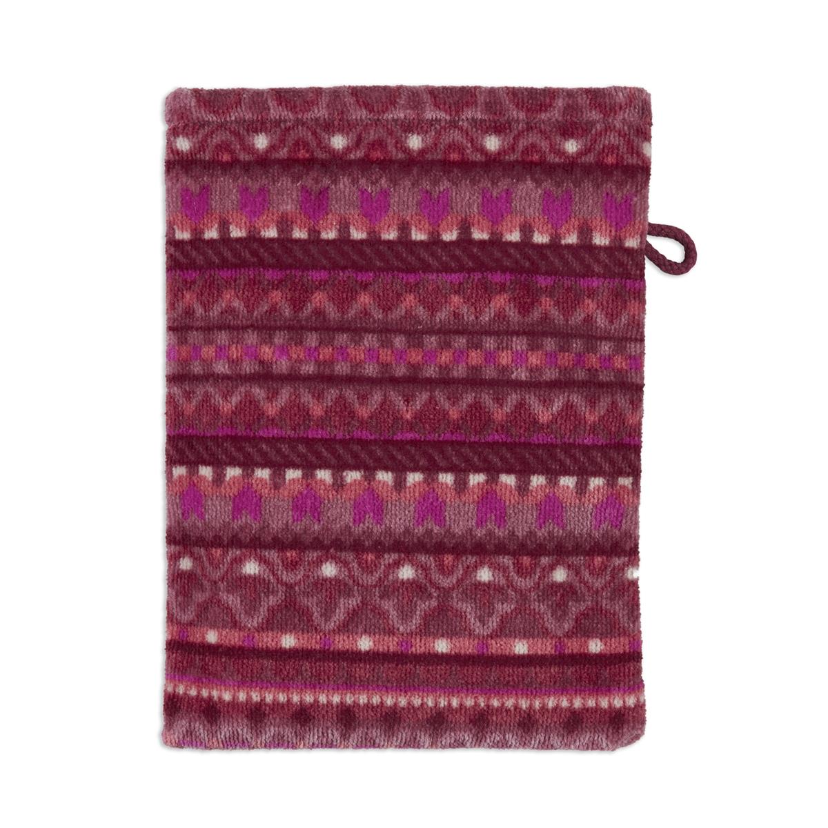 Pip Studio Geometric Print Badtextiel - Donker roze