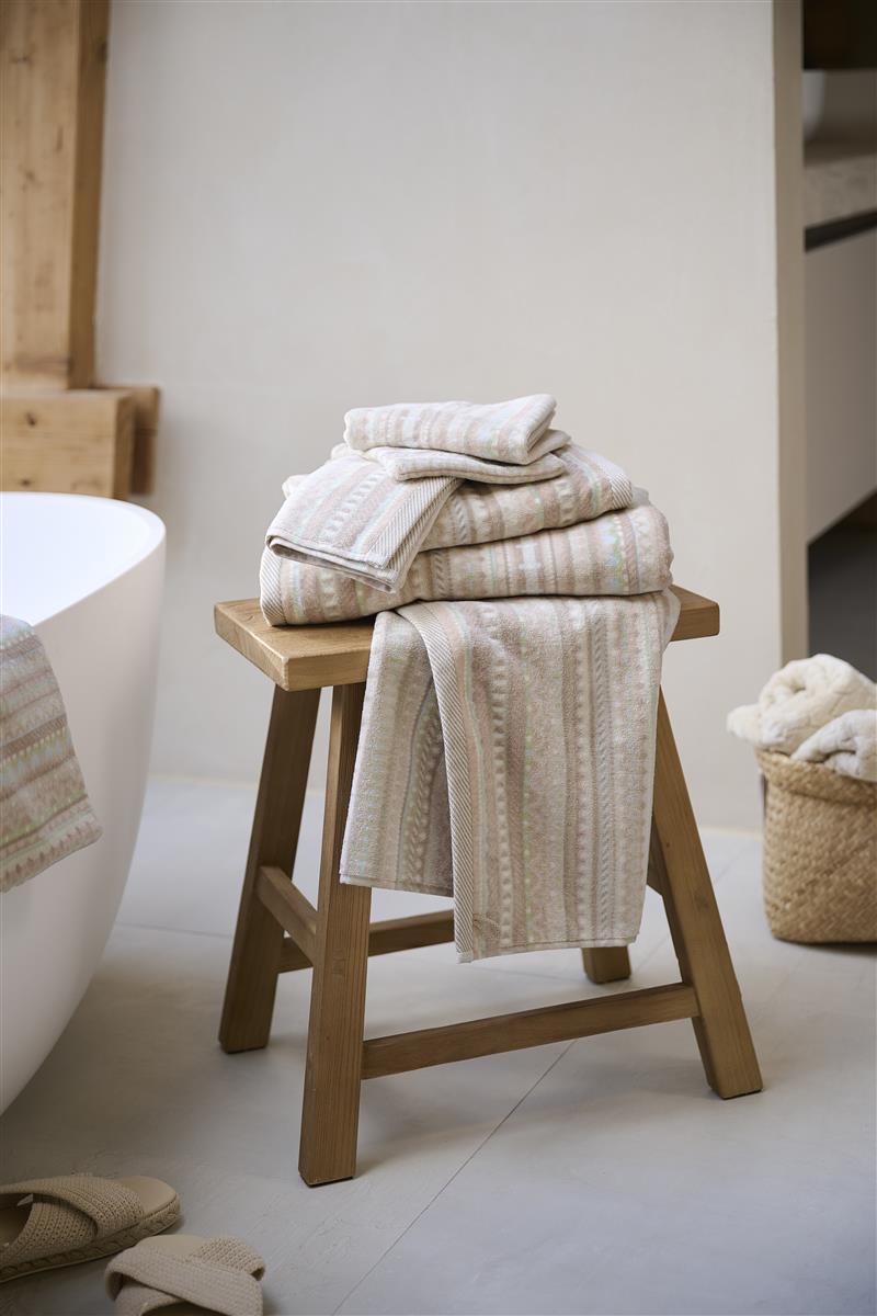 Pip Studio Geometric Print Badtextiel - Zand