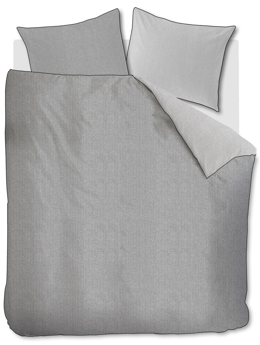 Riviera Maison Chevron Weave Duvet Cover - Gray
