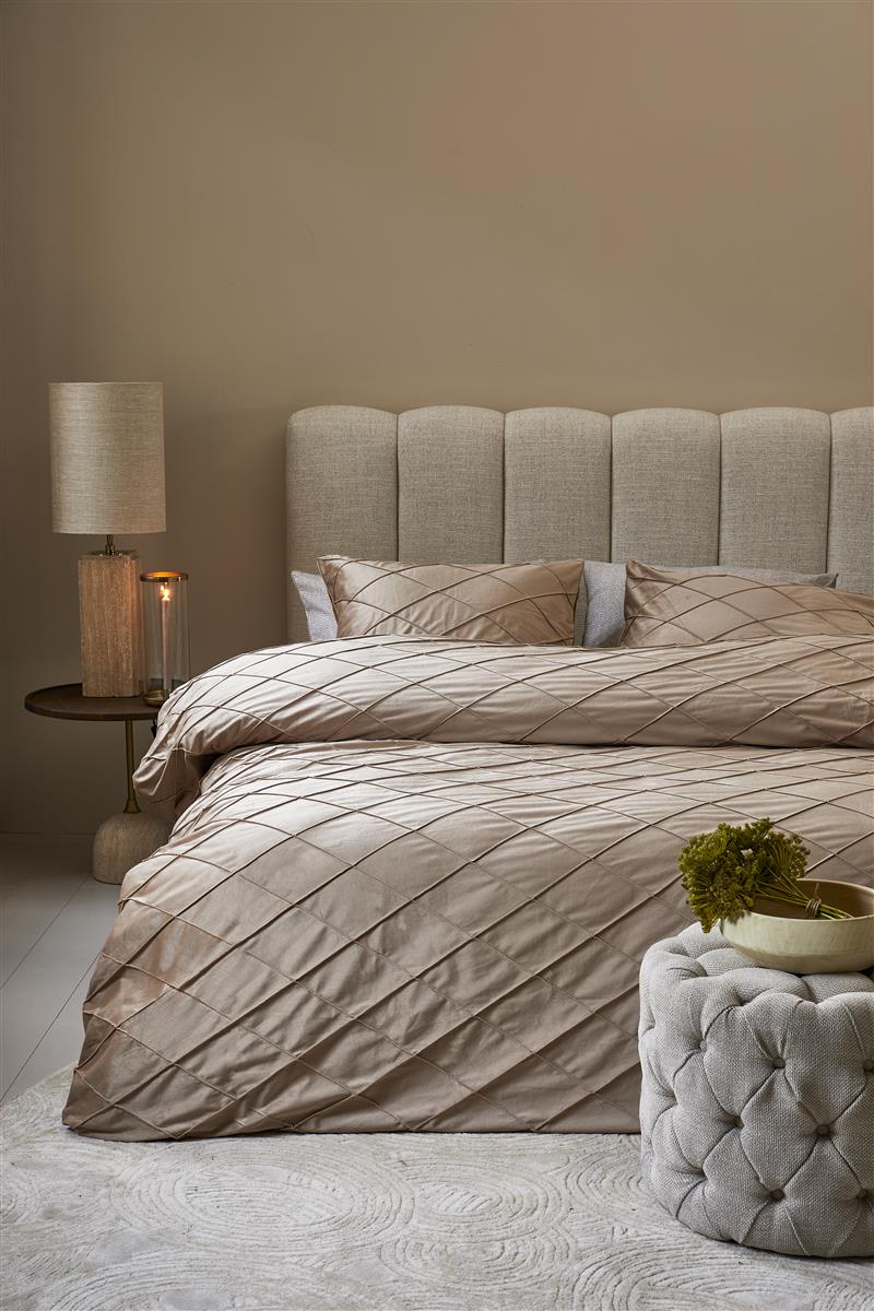 Riviera Maison Diamond duvet cover - Sand