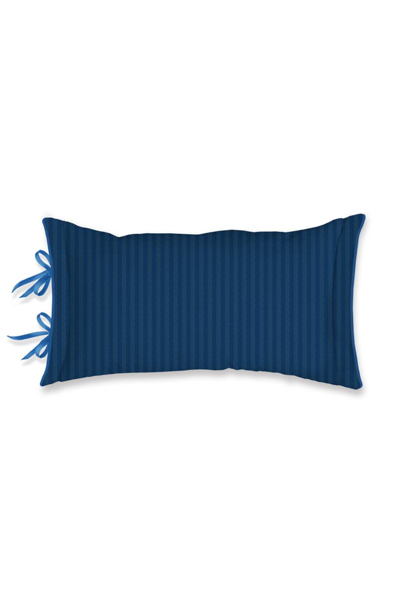 Pip Studio Flores Felices Decoratiekussen - Donker Blauw