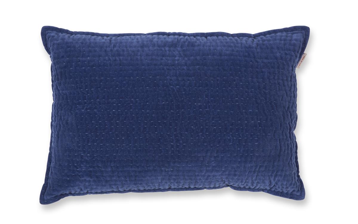 Pip Studio Velvet Sky Decoratiekussen - Donker Blauw