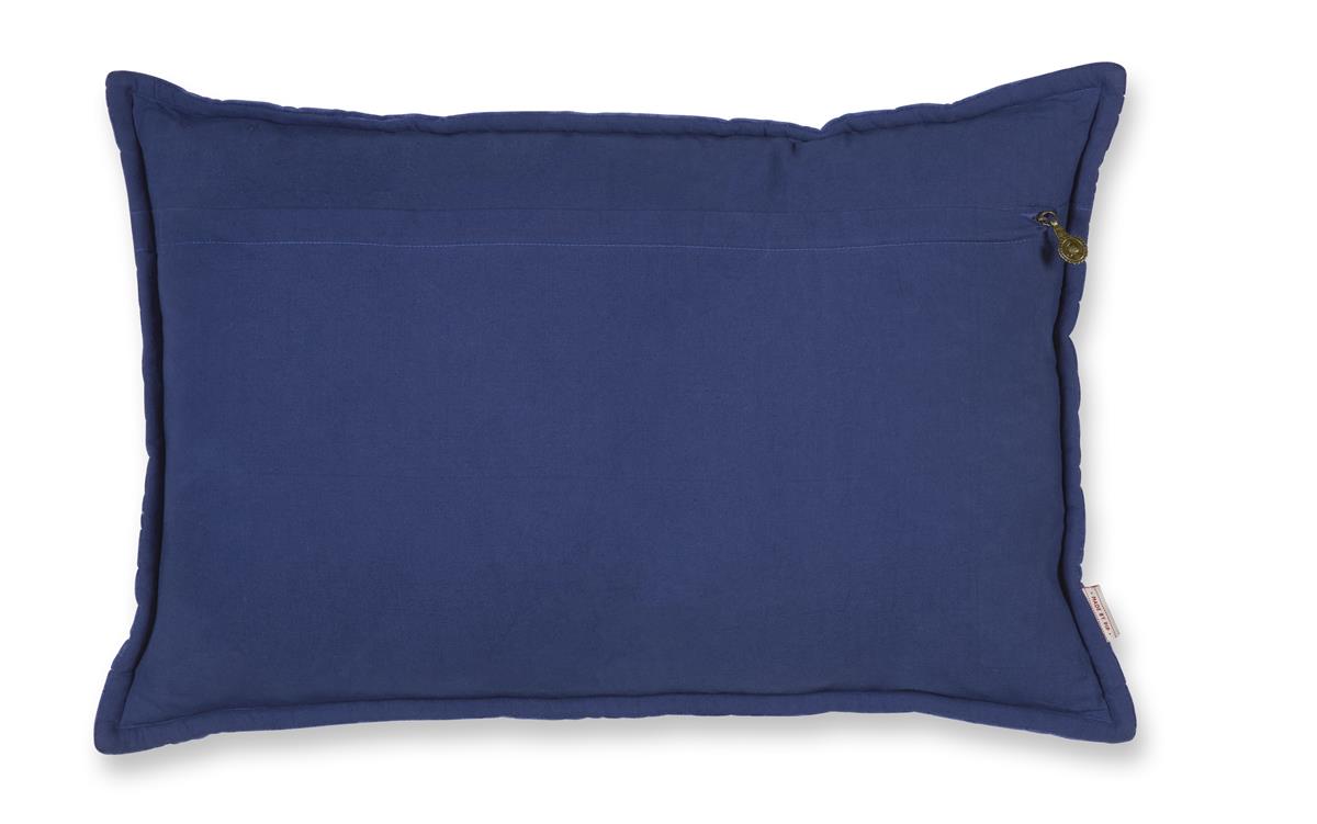 Pip Studio Velvet Sky Decoratiekussen - Donker Blauw