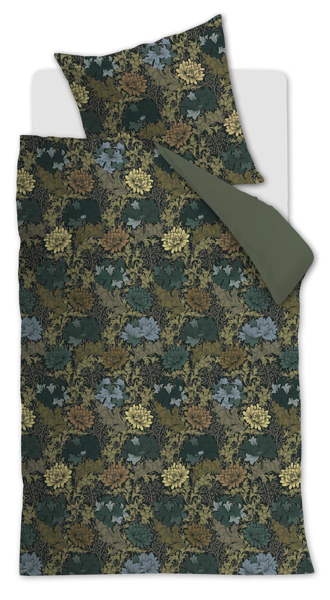 At Home by BeddingHouse Eclectic dekbedovertrek - Blauw Groen