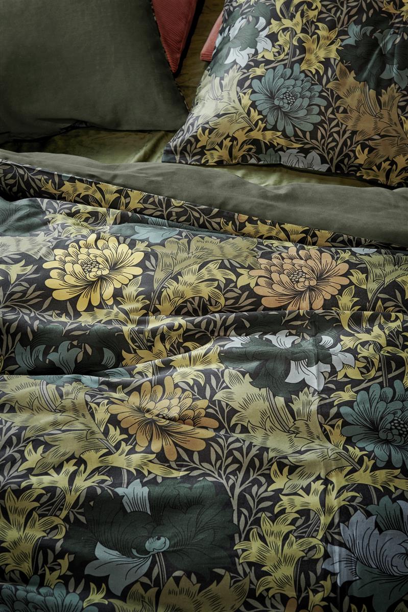 At Home by BeddingHouse Eclectic dekbedovertrek - Blauw Groen
