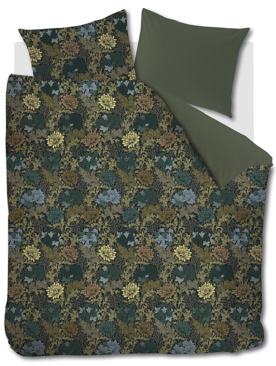 At Home by BeddingHouse Eclectic dekbedovertrek - Blauw Groen
