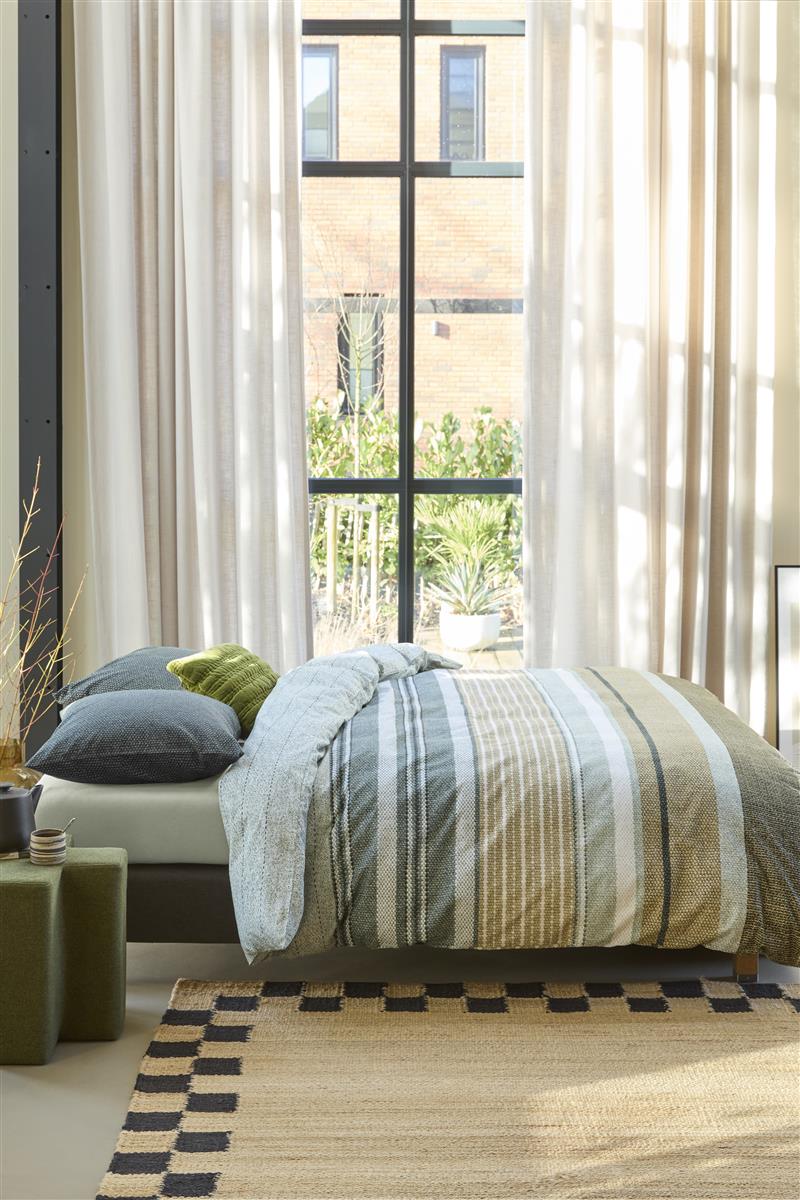Beddinghouse Lex duvet cover - Grey-green