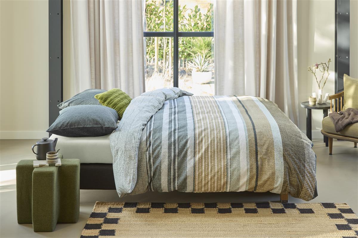 Beddinghouse Lex duvet cover - Grey-green