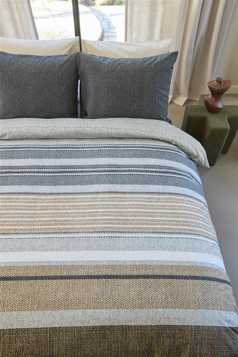 Beddinghouse Lex duvet cover - Grey-green