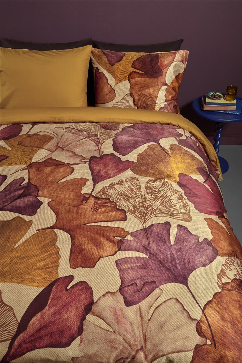 Beddinghouse Esme dekbedovertrek - Steenrood