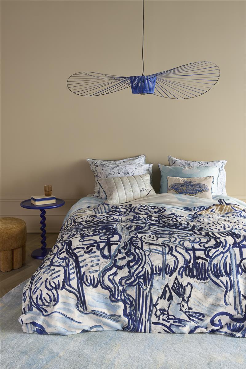 Beddinghouse x Van Gogh Museum Vieux Vignoble duvet cover - Blue