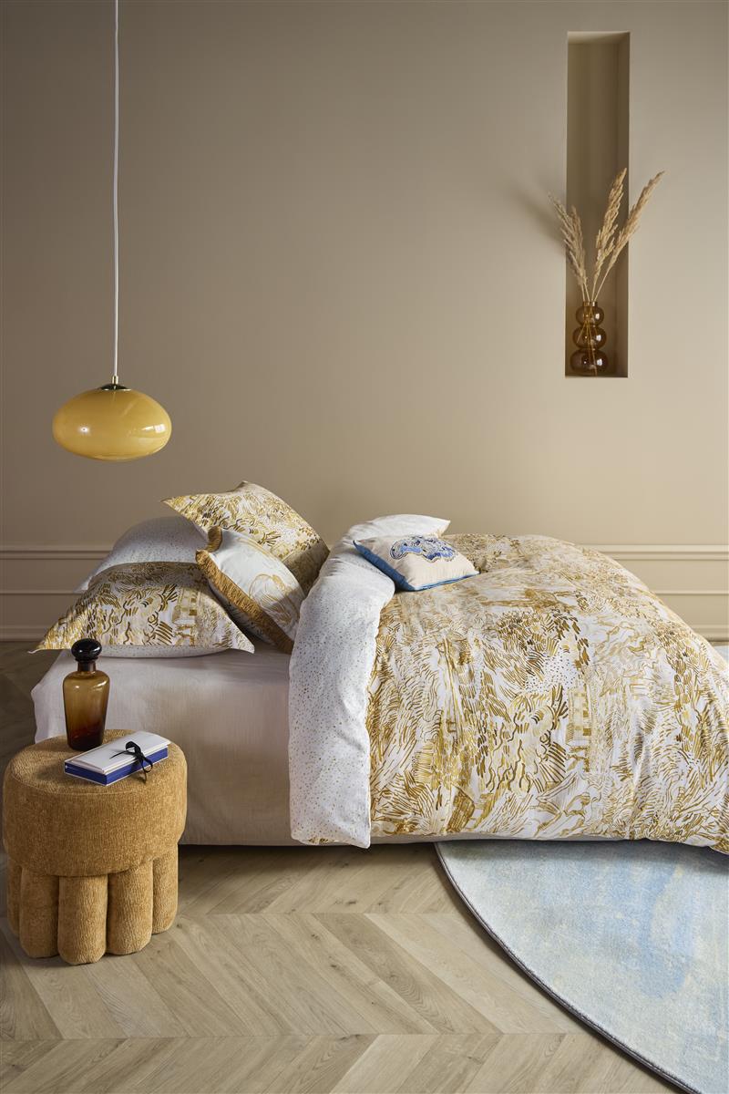 Beddinghouse x Van Gogh Museum Champs de Semis duvet cover - Ochre