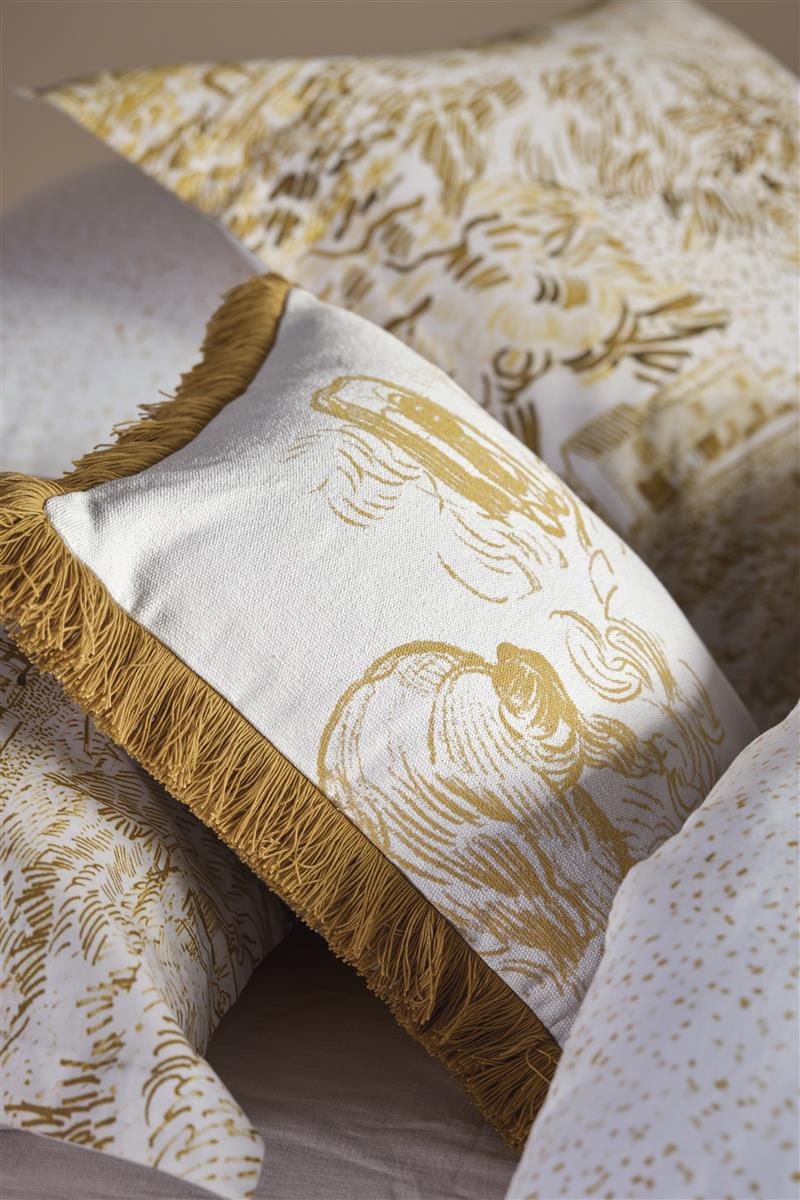 Beddinghouse x Van Gogh Museum La Moisson Decorative Cushion - Natural
