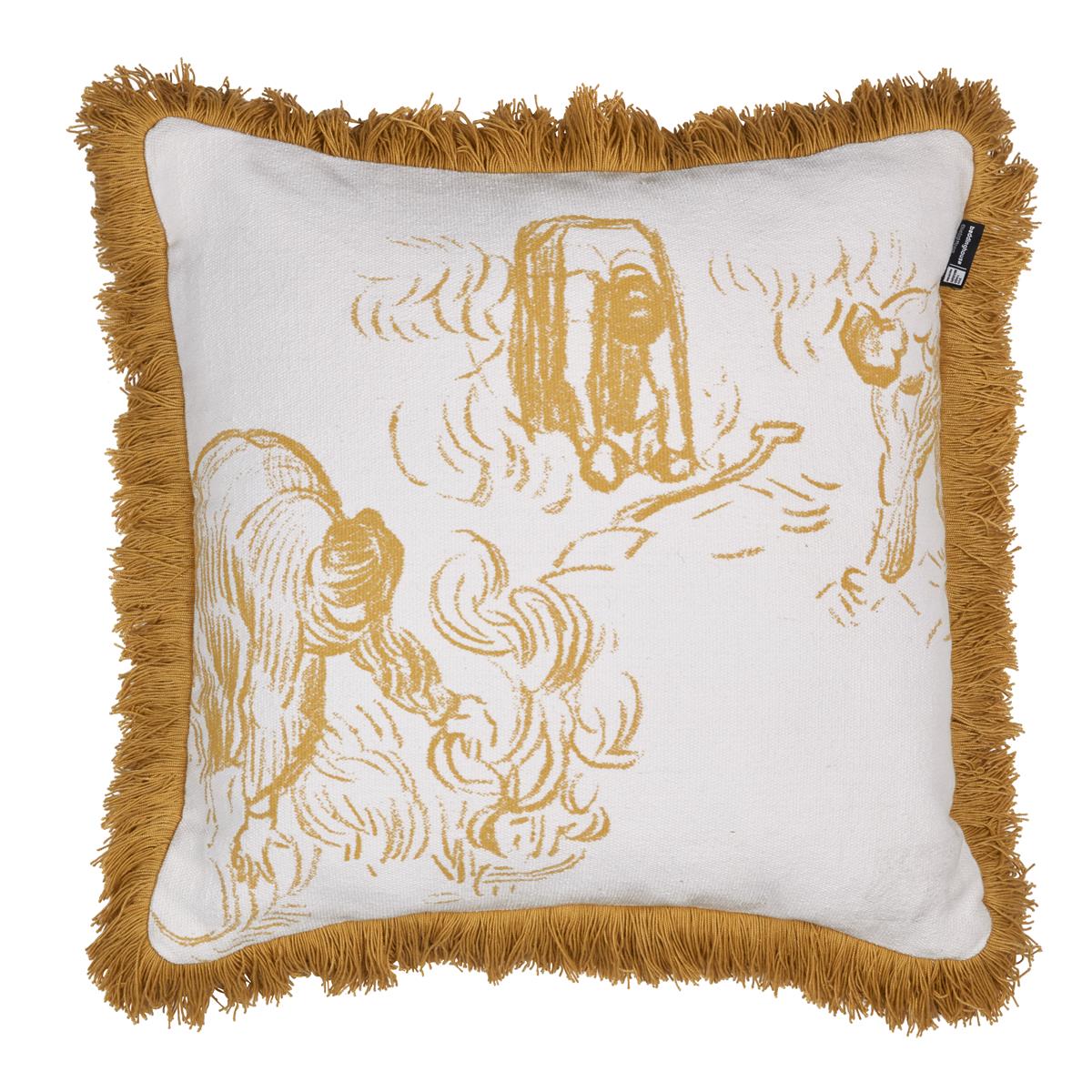 Beddinghouse x Van Gogh Museum La Moisson Decoratiekussen - Naturel