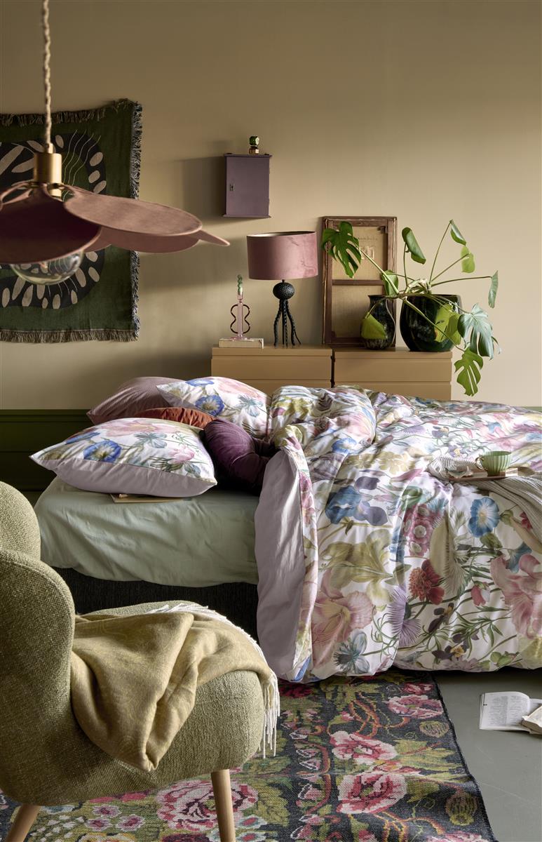 At Home by BeddingHouse Stylised dekbedovertrek - Pastel