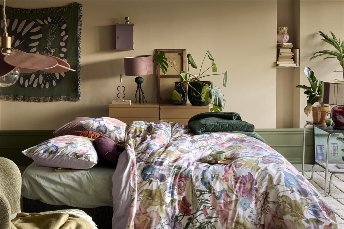At Home by BeddingHouse Stylised dekbedovertrek - Pastel
