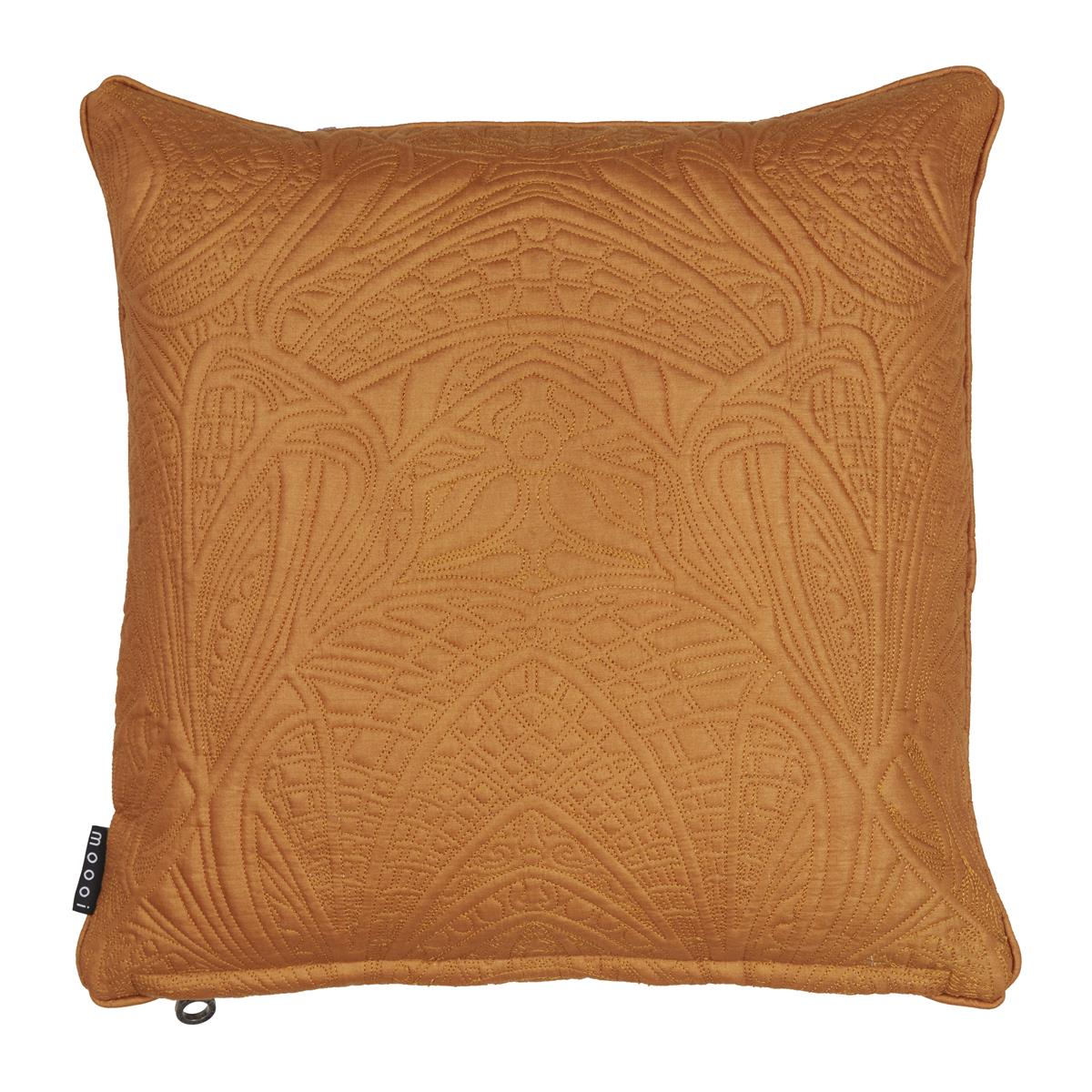 MOOOI Woodblock Beetle Square Decoratiekussen - Lichtpaars
