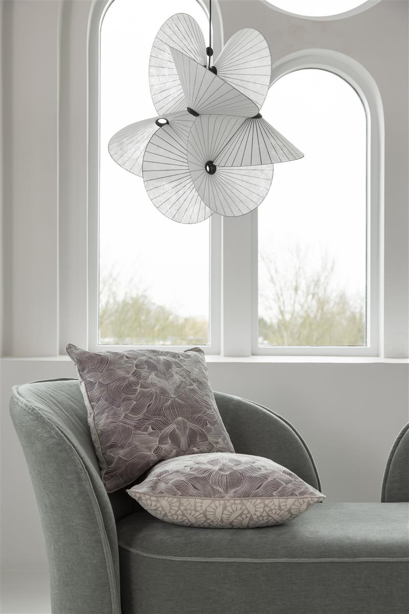 MOOOI Techno Bee Square Decoratiekussen - Lichtpaars