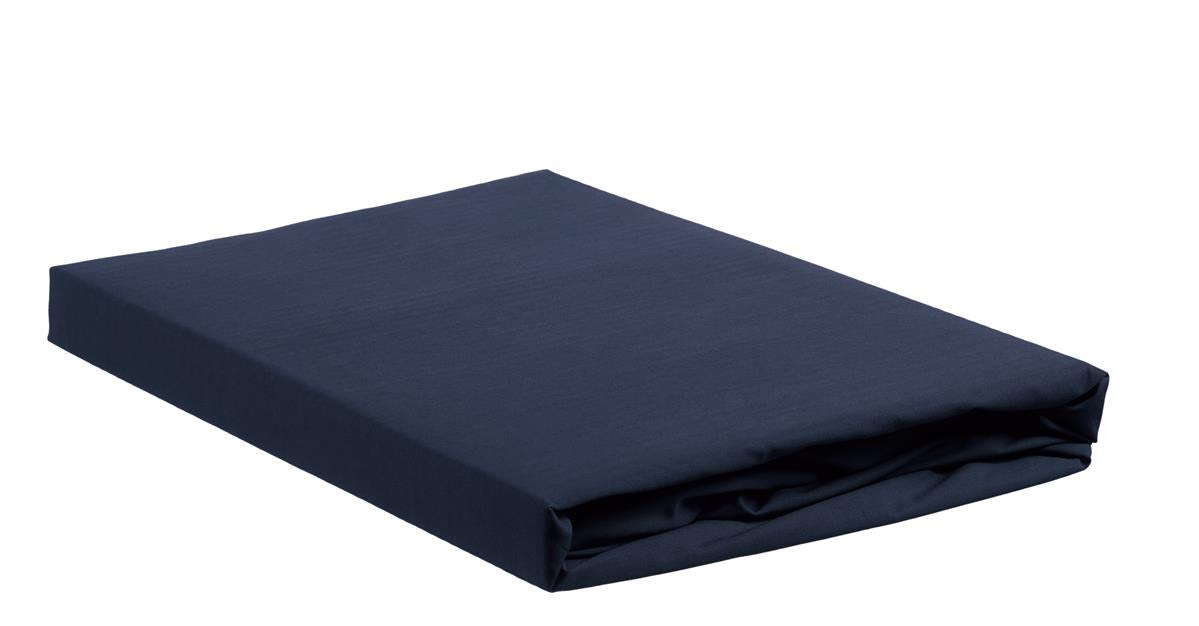 Ambiante Hoeslaken - Jersey - Donker Blauw