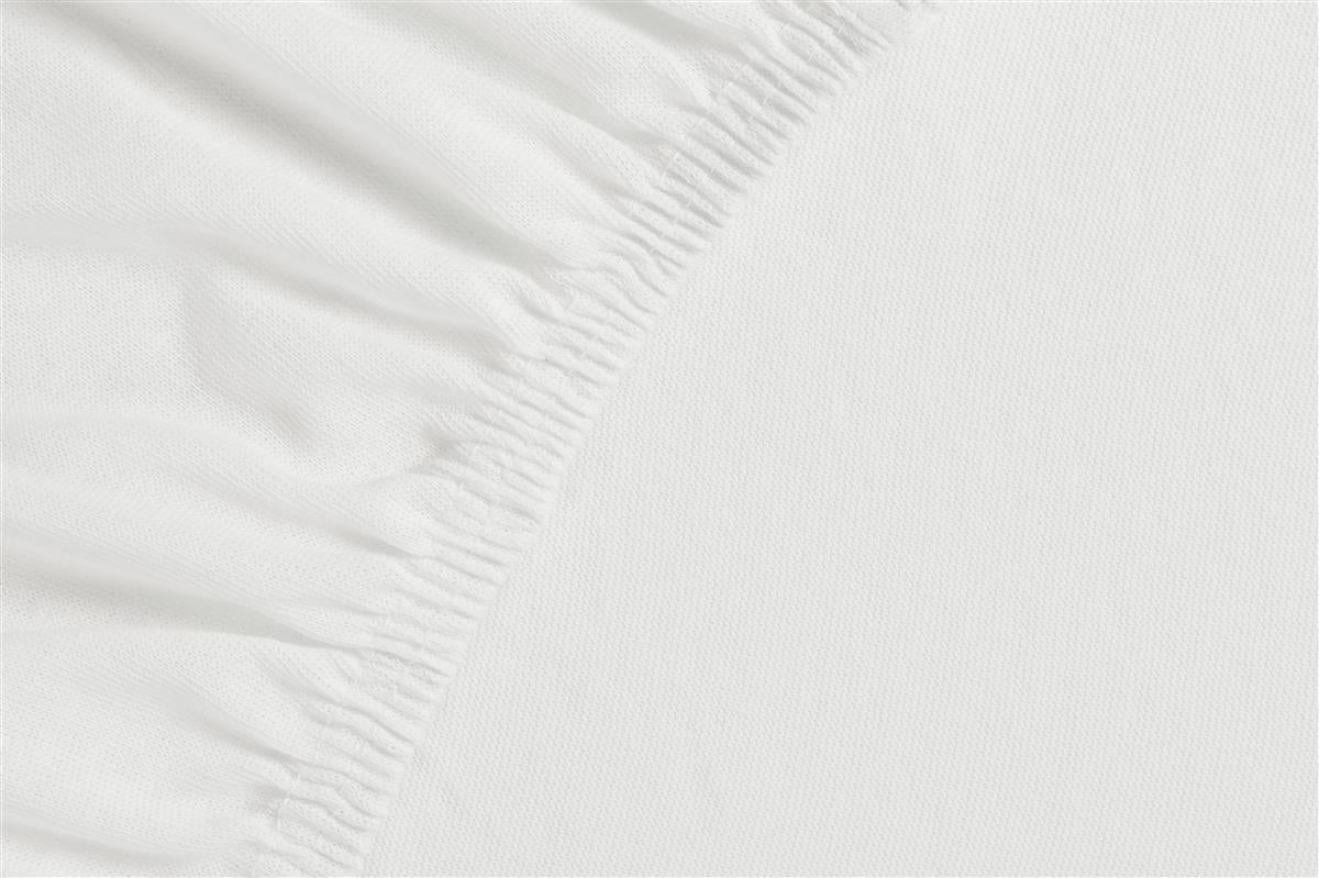 Ambiante Topper Hoeslaken - Jersey - Wit