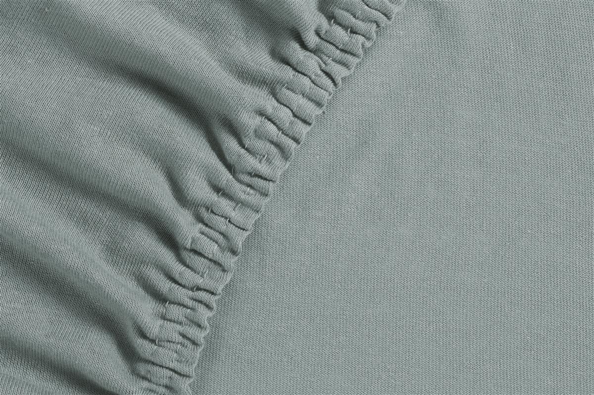 Ambiante Topper Hoeslaken - Jersey - Blauw