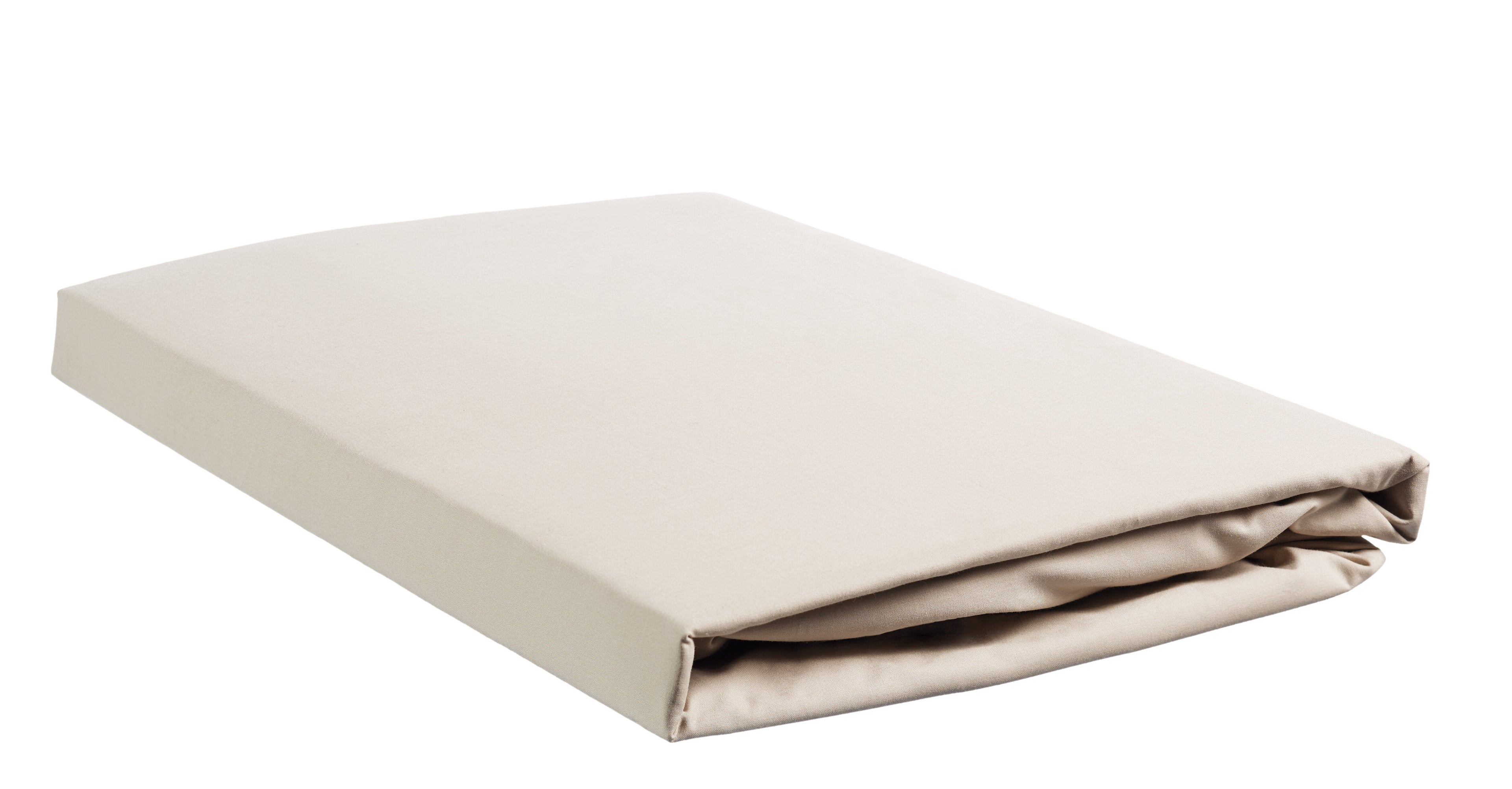 Ambiante Split Topper Fitted Sheet - Cotton - Sand