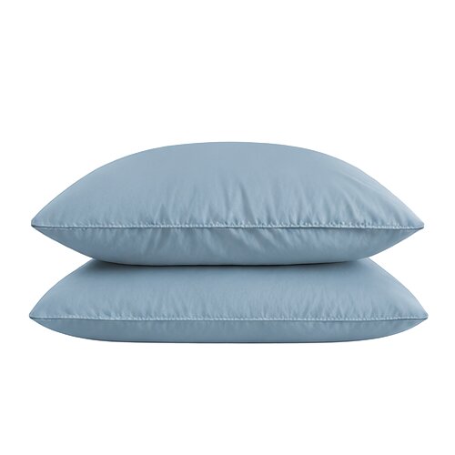 Ambiante Kussensloop - Blauw - 60x70 (set a 2)
