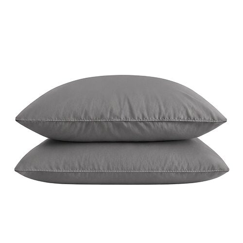 Ambiante Kussensloop - Grijs - 60x70 (set a 2)