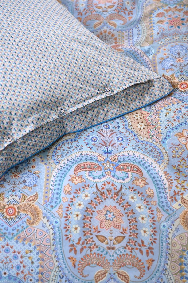 Pip Studio Jabali Flower dekbedovertrek - Blauw