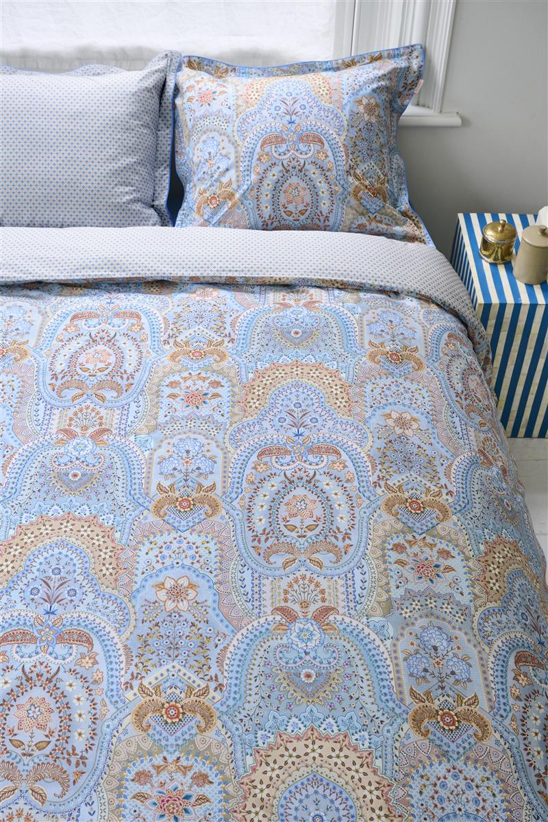 Pip Studio Jabali Flower dekbedovertrek - Blauw