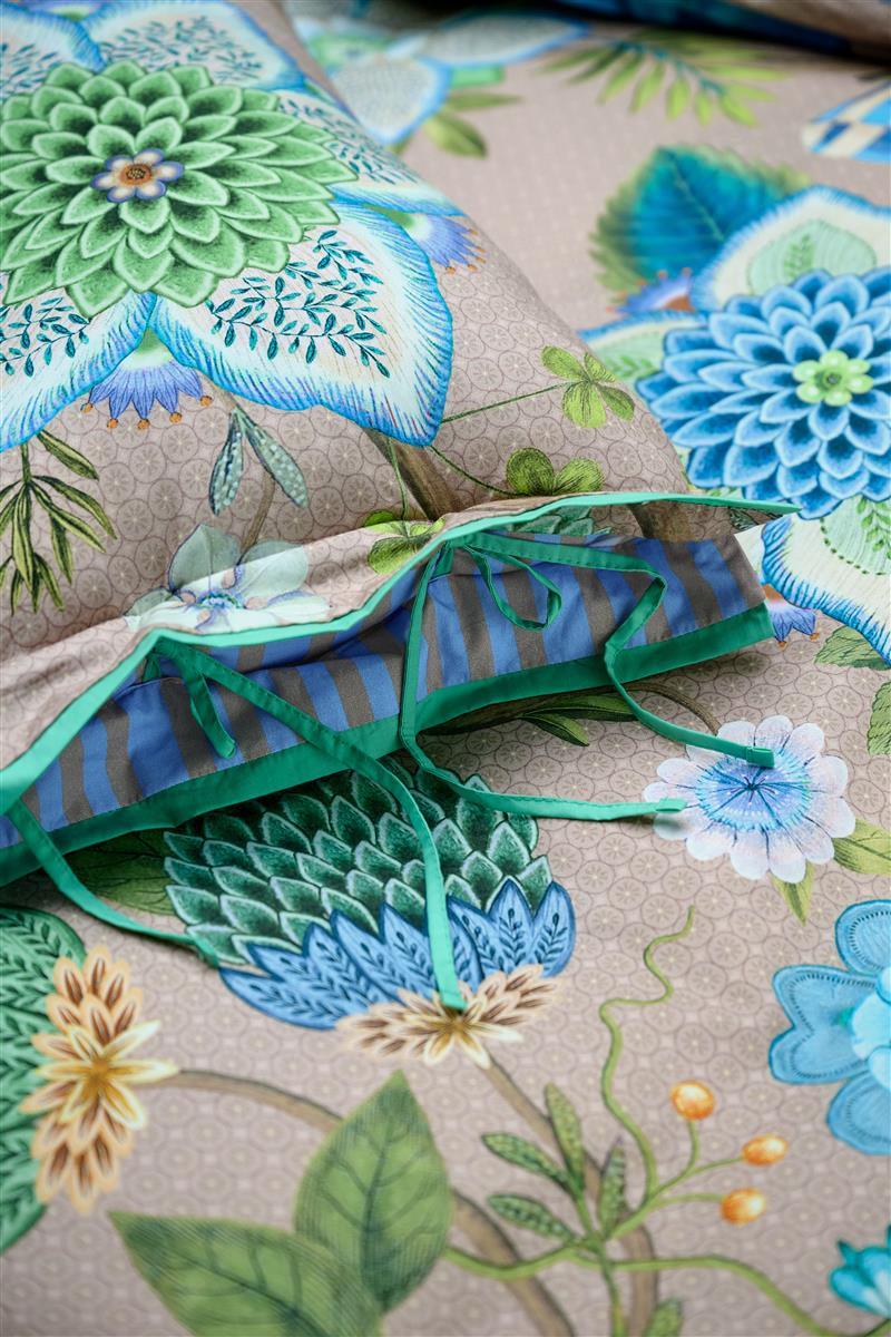 Pip Studio Viva La Vida dekbedovertrek - Blauw